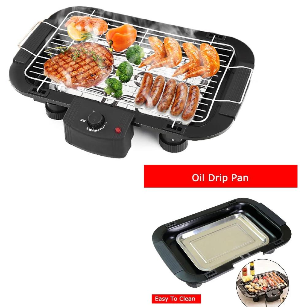 082 Smokeless Electric Indoor Barbecue Grill 2000w