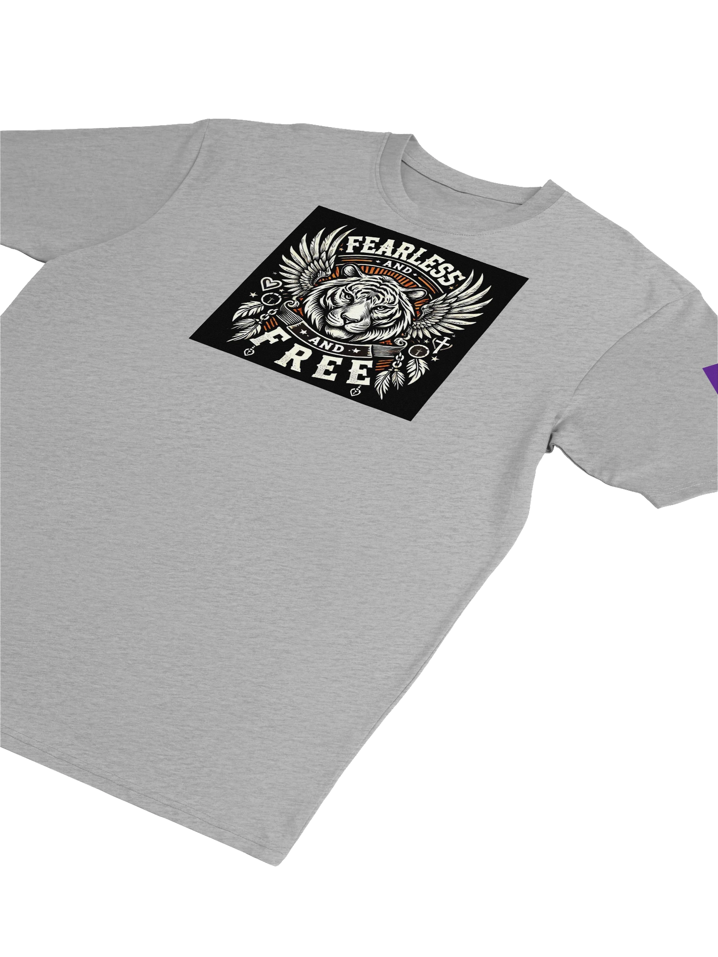 Fearless and Free Tiger Wings Tee