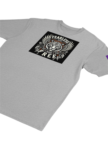 Fearless and Free Tiger Wings Tee