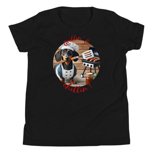 Chef Dachshund Youth T-Shirt