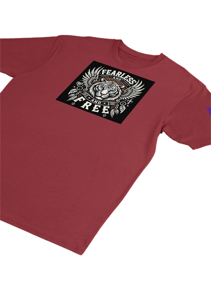 Fearless and Free Tiger Wings Tee