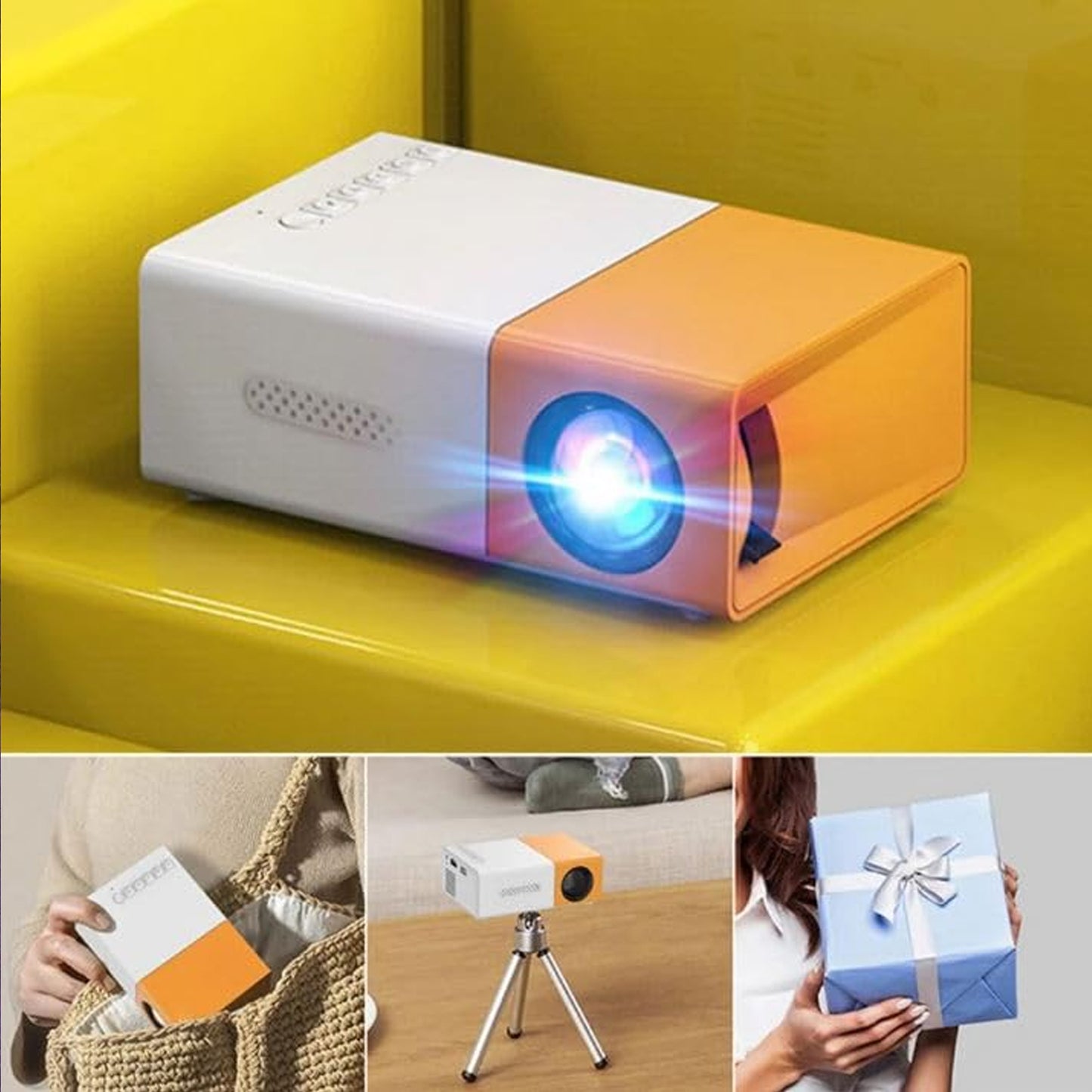 Mini Movie Projector Lcd Screen (1 Pc)