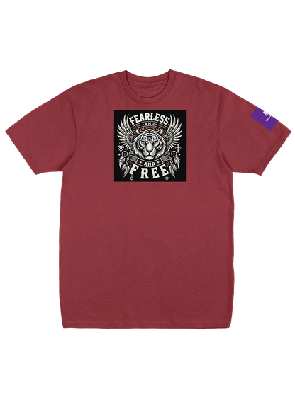 Fearless and Free Tiger Wings Tee