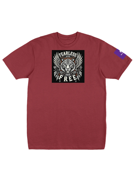 Fearless and Free Tiger Wings Tee