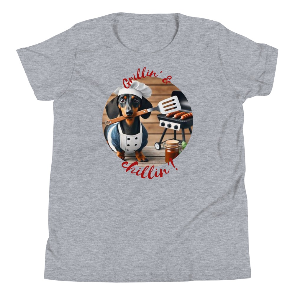 Chef Dachshund Youth T-Shirt