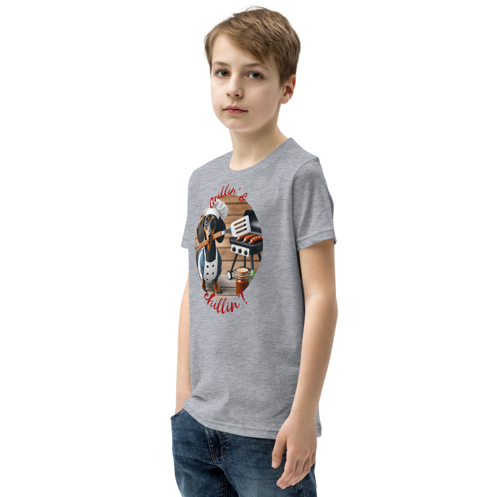 Chef Dachshund Youth T-Shirt