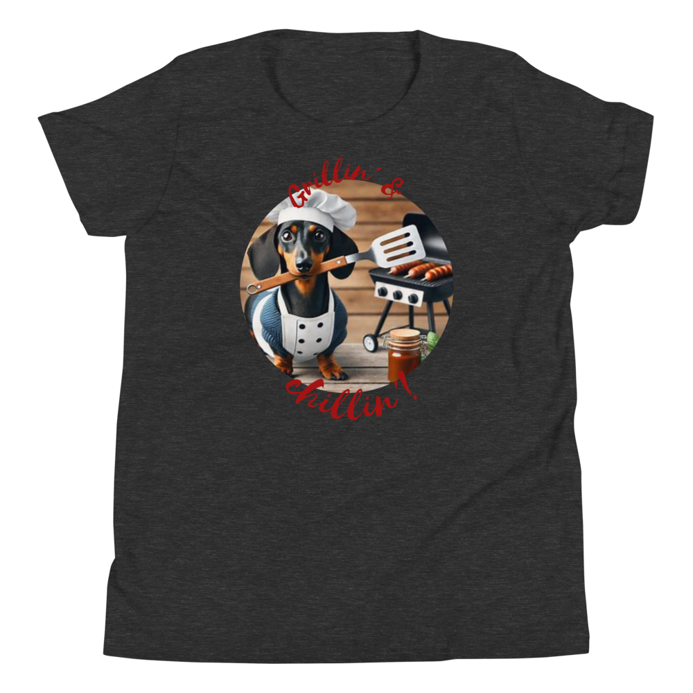 Chef Dachshund Youth T-Shirt