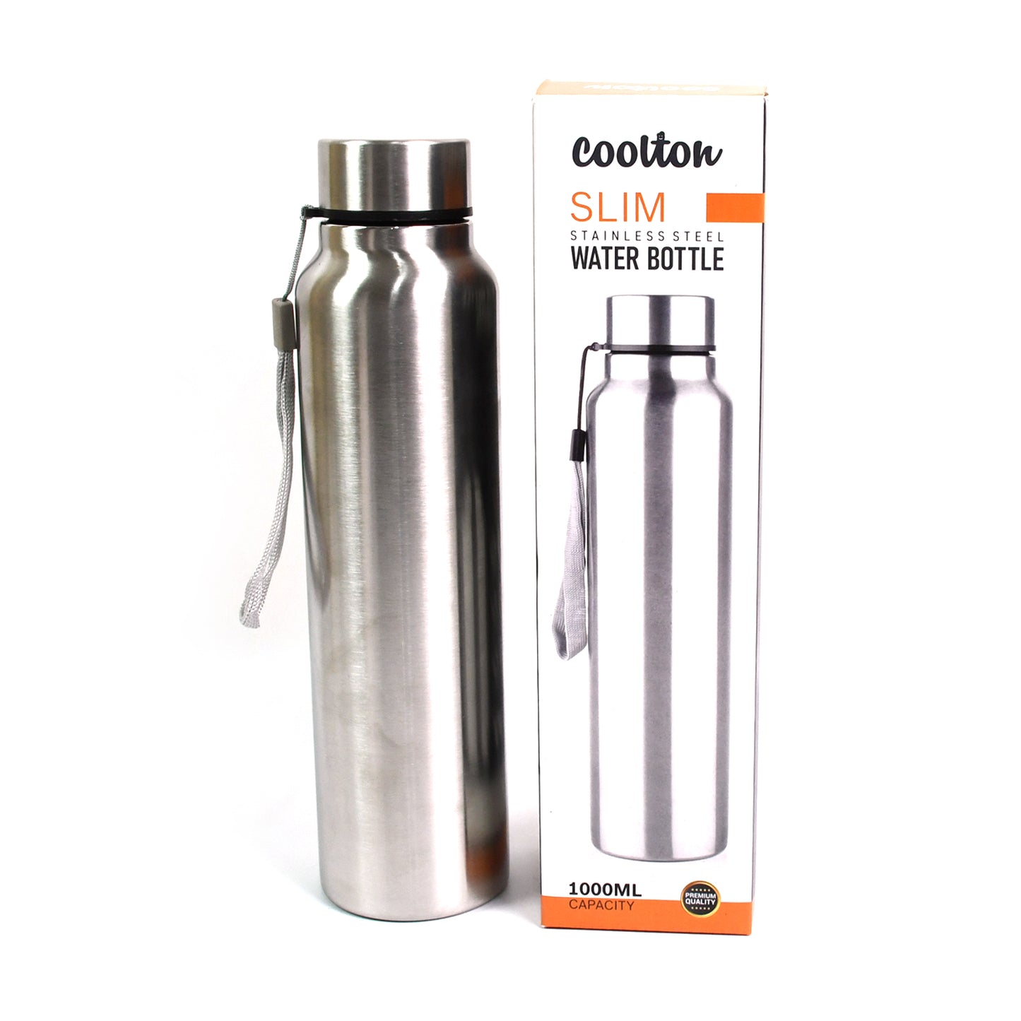 Stainless Steel Double Wall Vacuum-insulated Drink Water Bottle (1000 Ml)