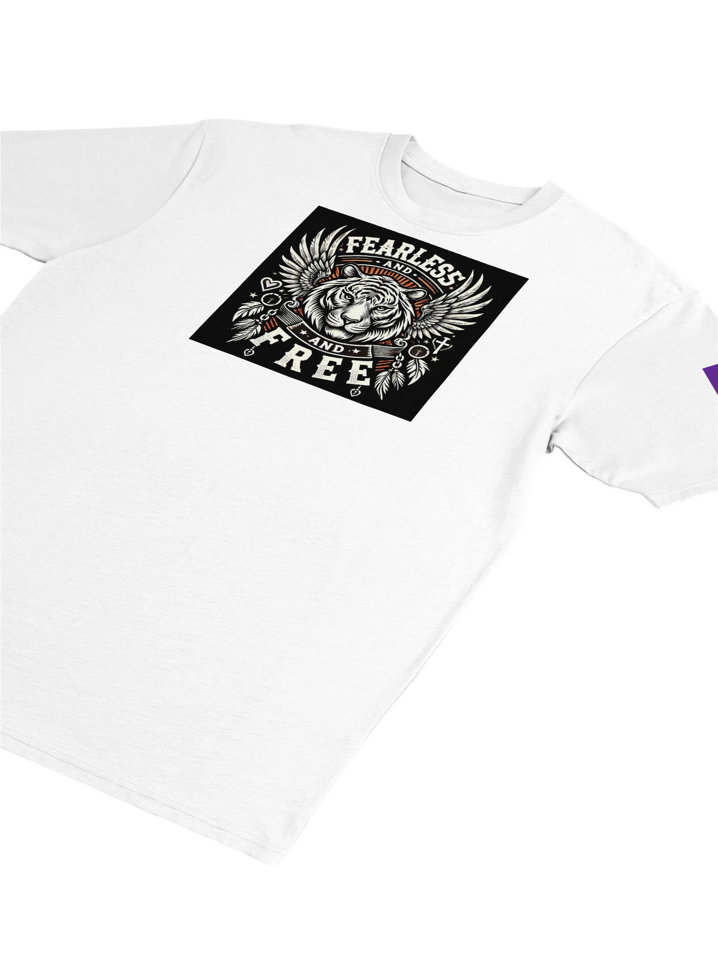 Fearless and Free Tiger Wings Tee