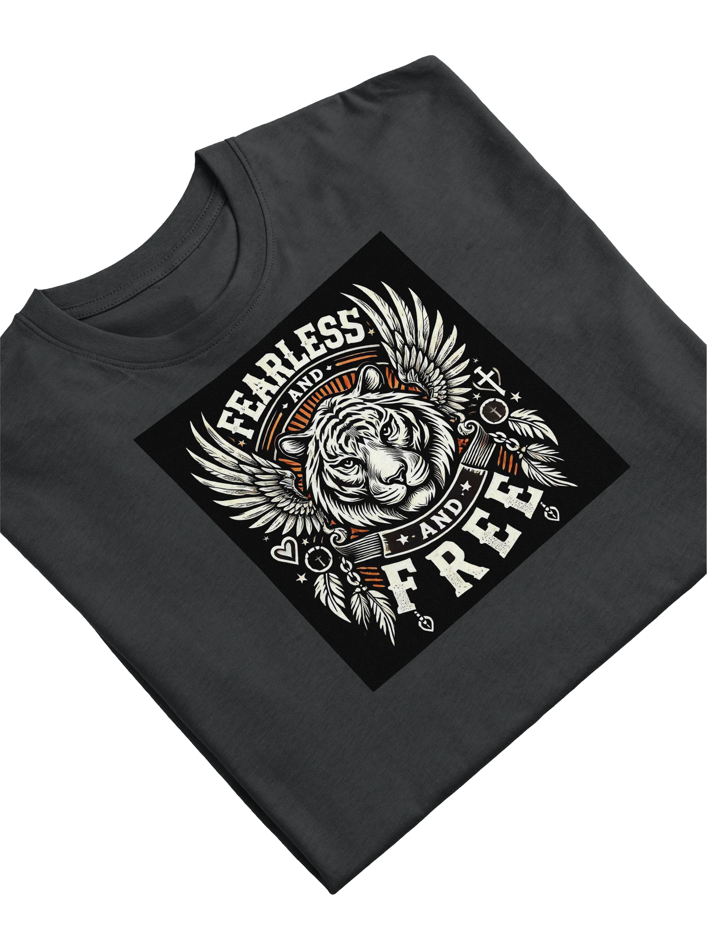 Fearless and Free Tiger Wings Tee