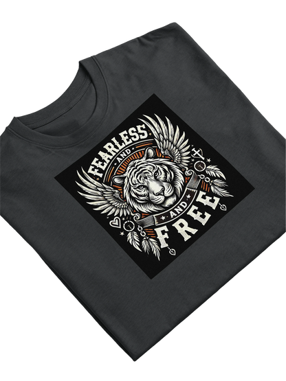 Fearless and Free Tiger Wings Tee