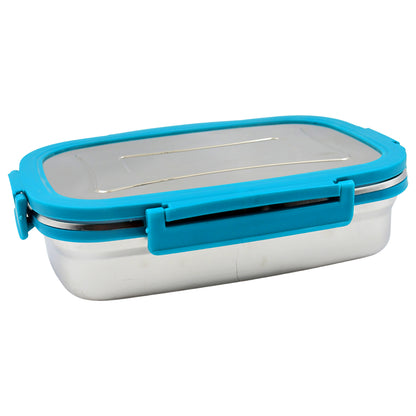 Premium Stainless Steel Lunch Box For Kid 2 Containers Lunch Box Perfect Size Meal Lunch Box Set For Office School And Travelling Tiffin Box (1000 Ml+ 200 Ml Approx)